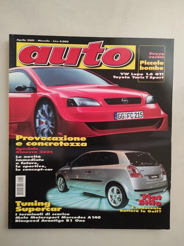 Rivista auto aprile - auto,