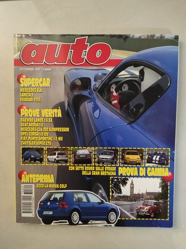 Rivista auto settembre 1997 - rivista,