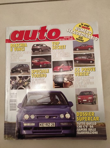 Rivista auto maggio - auto, 1994