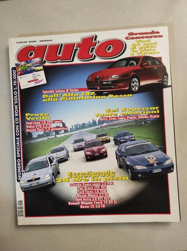 Rivista auto luglio - auto, 2000