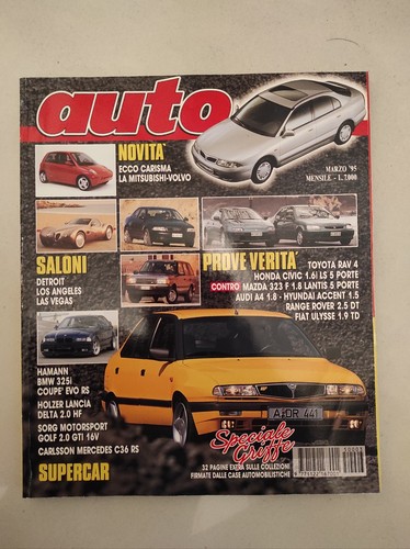 Rivista auto marzo 1995 conti - auto,