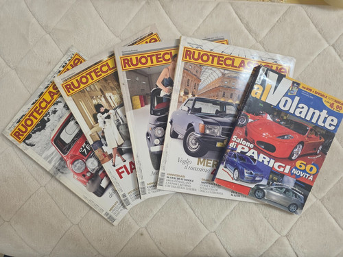Lotto riviste ruoteclassiche - lotto, 5