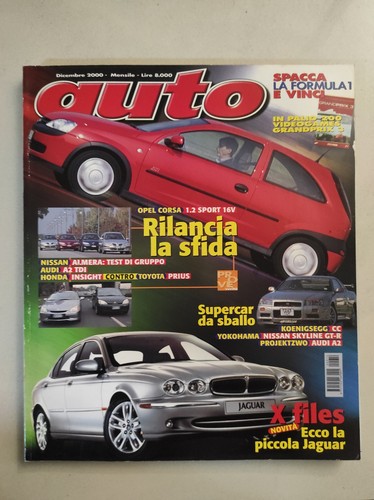 Rivista auto dicembre 2000 - dicembre,
